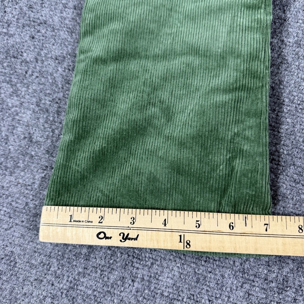 Tuckernuck Green Corduroy Cropped Ankle Pants - Picture 8 of 9